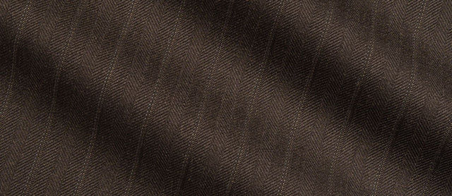 Charcoal Black Stripes Pure Wool 130's